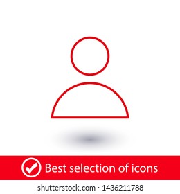 User Icon. Vector people icon. Profile vector icon. Person illustration. Business User Icon. Users Group symbol. Male user symbol