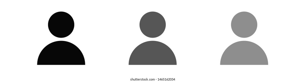 User Icon. Vector people icon. Profile vector icon. Person illustration. Business User Icon. Users Group symbol. Male user symbol