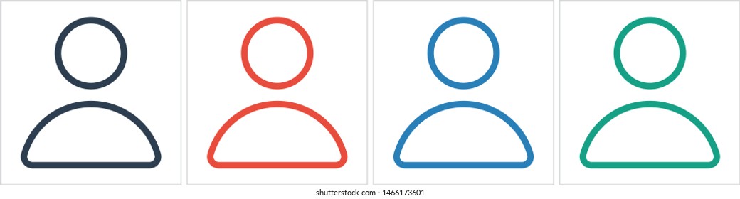 User Icon. Vector people icon. Profile vector icon. Person illustration. Business User Icon. Users Group symbol. Male user symbol