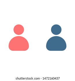 User Icon. Vector people icon. Profile vector icon. Person illustration. Business User Icon. Users Group symbol. Male user symbol