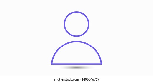 User Icon. Vector people icon. Profile vector icon. Person illustration. Business User Icon. Users Group symbol. Male user symbol