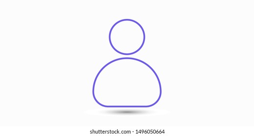 User Icon. Vector people icon. Profile vector icon. Person illustration. Business User Icon. Users Group symbol. Male user symbol