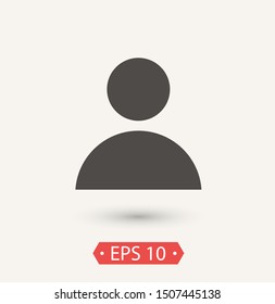 User Icon. Vector people icon. Profile vector icon. Person illustration. Business User Icon. Users Group symbol. Male user symbol