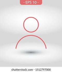 User Icon. Vector people icon. Profile vector icon. Person illustration. Business User Icon. Users Group symbol. Male user symbol