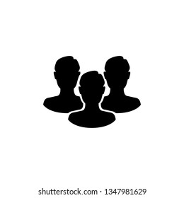 User icon vector. People symbol. Vector