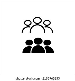 User icon vector. People symbol. Vector. Connection, network, teamwork icon, stock vector, eps10. Vector illustration