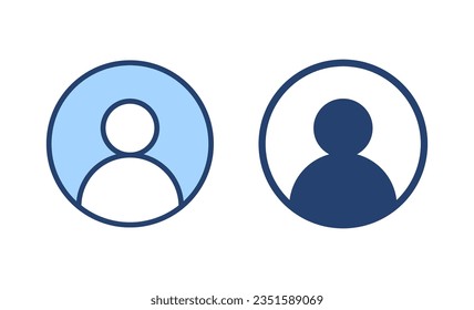 User icon vector. person sign and symbol. people icon. 