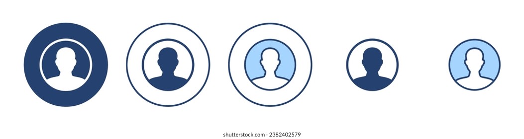 User icon vector. person sign and symbol. people icon. 