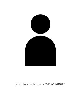 Vector de icono de usuario. signo de persona. icono de personas. 