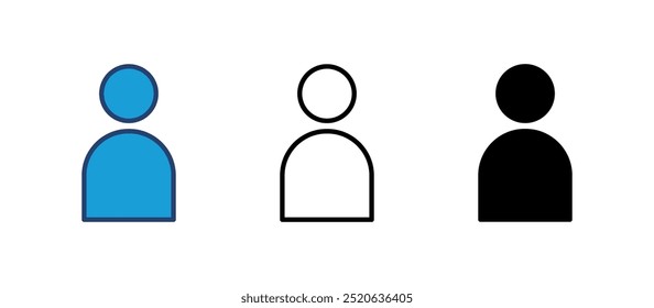 User Icon vector. person sign. people icon. 