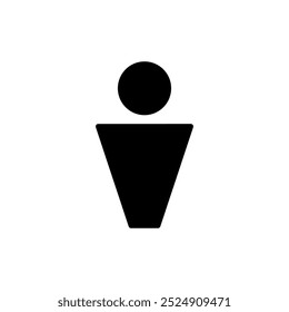 Icono de usuario. Vector y símbolo de persona. icono de personas. 