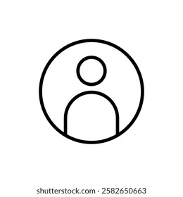 User icon vector. person sign and symbol. people icon. 