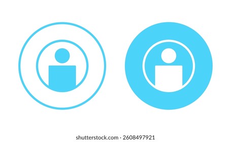 User icon vector. person sign and symbol. people icon. 
