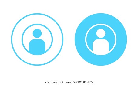 User icon vector. person sign and symbol. people icon. 