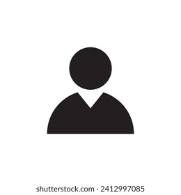  Vector de icono de usuario. Perfil y colección de siluetas de personas. diseño de sitio web, logotipo, aplicación, interfaz de usuario. Ilustración del vector,