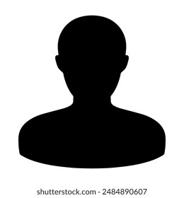 User icon vector. Profile symbol in trendy flat style. Profile vector icon illustration isolated on white background