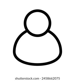 Ilustración de diseño de símbolos de Vector de iconos de usuario