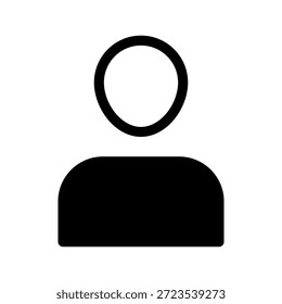 Ilustração de design de símbolo de vetor de ícone do usuário