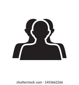 user icon vector symbol template