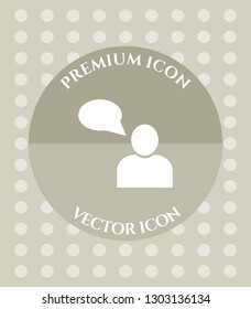 User Icon for Web. Application, Software & Graphic Design.