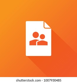 user icon. web sign