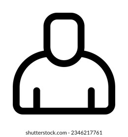 icono de usuario para tu sitio web, móvil, presentación y diseño de logotipo.