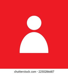 Iconos de usuario, plantillas de recursos gráficos, ilustraciones vectoriales.