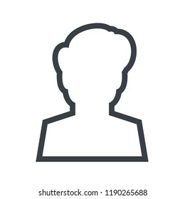 user icon.vector icon