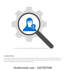 User Info Icon - Free vector icon