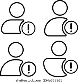 user info icon set. Person icon. User icon with info. user person icon
