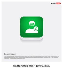 User Info IconGreen Web Button