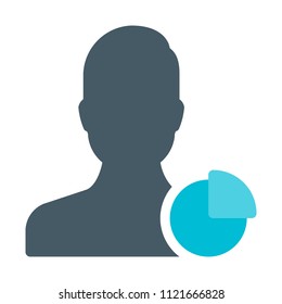 User Infographics symbol