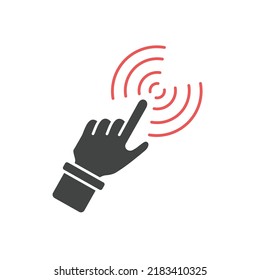 User interaction icons  symbol vector elements for infographic web