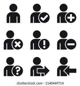 User Interactions icons