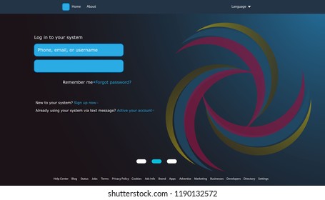 User interface for Big data flow processing concept, cloud database, isometric vector, web hosting and server room icons. Smart city concept in database system with abstract background