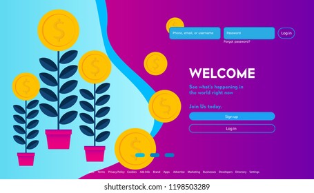 User interface for Big data flow processing concept, cloud database, isometric vector, web hosting and server room icons. business and sport concept in database system
