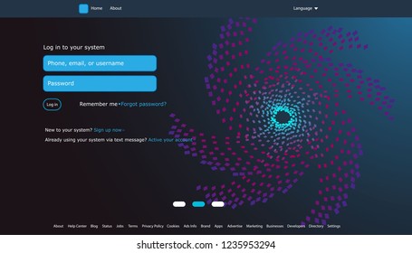 User interface for Big data flow processing concept, cloud database, isometric vector, web hosting and server room icons. Smart city concept in database system