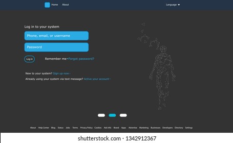 User interface for Big data flow processing concept, cloud database, isometric vector, web hosting and server room icons. Smart city concept in database system, Interactive design 