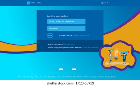 User interface for Big data flow processing concept, cloud database, isometric vector, web hosting and server room icons. business and technology concept in database system