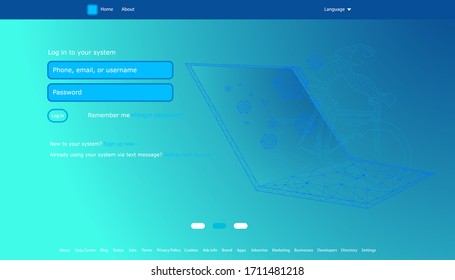 User interface for Big data flow processing concept, cloud database, isometric vector, web hosting and server room icons. business and technology concept in database system