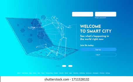 User interface for Big data flow processing concept, cloud database, isometric vector, web hosting and server room icons. business and technology concept in database system