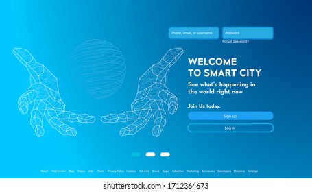 User interface for Big data flow processing concept, cloud database, isometric vector, web hosting and server room icons. business and technology concept in database system