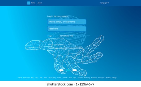 User interface for Big data flow processing concept, cloud database, isometric vector, web hosting and server room icons. business and technology concept in database system