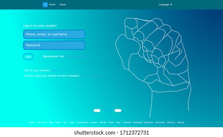 User interface for Big data flow processing concept, cloud database, isometric vector, web hosting and server room icons. business and technology concept in database system
