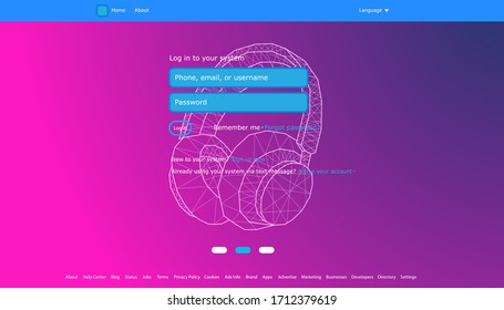 User interface for Big data flow processing concept, cloud database, isometric vector, web hosting and server room icons. business and technology concept in database system