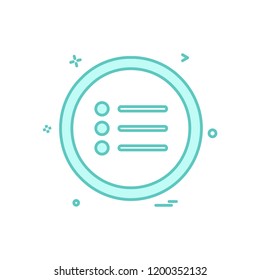 User interface button icon design vector