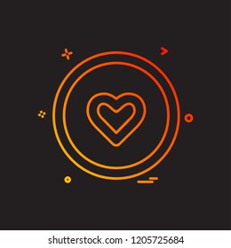 User interface button icon design vector