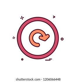 User interface button icon design vector