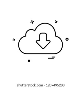 User interface button icon design vector