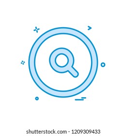 User interface button icon design vector